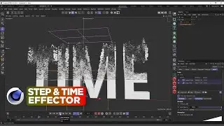 C4D Step and Time Effector Explained - Cinema 4D Mograph Effectors