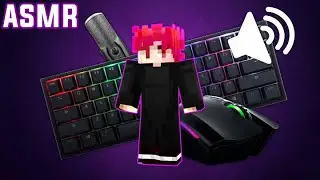 Chill Keyboard + Mouse ASMR Sounds | HEROMC Bedwars *100FPS* (Best Render)