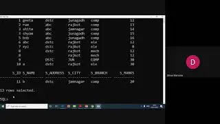 DBMS Lecture 13 Practical  3,4 in SQL by Dhruvi Marsonia