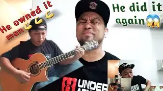 Alip_Ba_Ta  | REACTION VIDEO  | still got the blues (finger style cover)