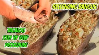 PAANO MAG RELLENONG BANGUS STEP BY STEP MULA PAGHIHIWALAY NG LAMAN SA BALAT HANGGAN PAG PRITO?