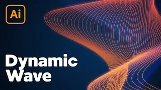 Dynamic Line Wave Effect in Illustrator