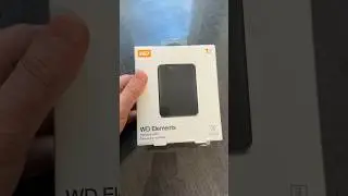 WD Elements 1TB External Hard Drive 