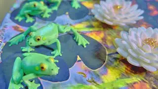 3D Zoetrope: Forever jumping Frogs 2