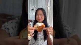 Trying unique croissant  in Bangkok 🇹🇭🥐