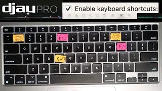 Djay Pro for Mac Keyboard Shortcuts Tutorial