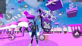 New pink 🩷 Parkour | Easy map | free fire craftland Parkour | MAP CODE in video New Parkour map 