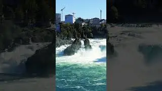 Rhine Falls waterfalls in Switzerland #drone #cinematic #waterfalls