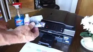 Brother MFC-J870DW A Better Way to Clean the Printhead