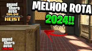 MELHOR ROTA PARA FAZER O GOLPE DO CAYO PERICO SOLO OU COM AMIGOS NO GTA ONLINE!! 💸💎🔥