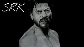Shahrukh Khan Drawing // SRK Drawing