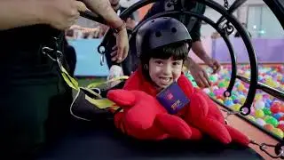 Human Claw Machine at Sharjah Festival