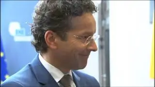 Treffen von EU-Finanzministern - Niederländischer Finanzminister Jeroen Dijsselbloem 2