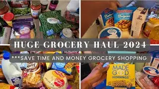 HUGE Grocery Haul 2024: 2 Months of Walmart Groceries and Meal Prep with a Detailed Meal Plan