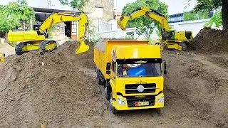 Tổng Hợp Xe Tải 4 Chân Siêu Trường Siêu Trọng Trung Quốc, Ô Tô Tải Chở Cát, Xe Đồ Chơi, Dump Truck