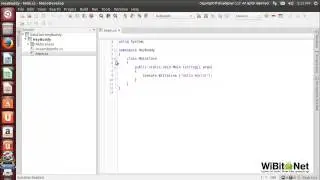 WiBit.Net Programming in C# - Introduction - Lab 3 MonoDevelop Linux 2