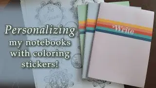 Personalizing My Notebooks
