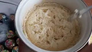 заготовки на зиму...что я делаю когда квашу капусту?