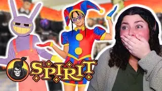POMNI? WHAT ARE YOU DOING IN SPIRIT HALLOWEEN!? | Spirit Halloween Costumes 2024