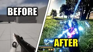 9 months progress making my own Magic FPS Game (w/ No Experience) - Devlog
