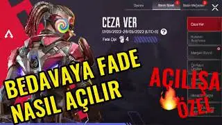 FADE Nasıl Alınır(Ücretsiz) | Fade Çipi ve Ceza Ver Etkinliği | Savaş Bileti | Apex Legends Mobile