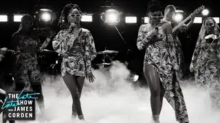 Chloe x Halle 'Everywhere' (live from the late late show with james corden) (2018)