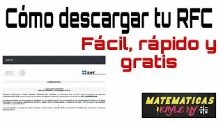 como descargar el RFC gratis