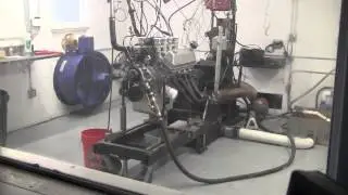 351 Cleveland Ford with stack EFI on Dyno - 595 HP