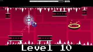 Geometry Dash [PC] - Level 10 - xStep (No Commentary)