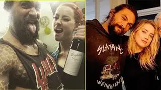 Amber Heard and Jason Momoa (Aquaman 2018)