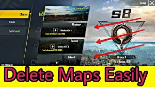 How to Delete the Maps in PUBG Mobile