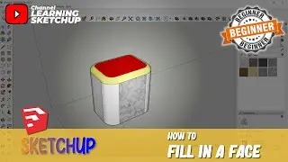 How To Fill In Face In Sketchup