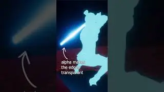 Accidental Easy Lightsaber Shader #unity3d #starwars