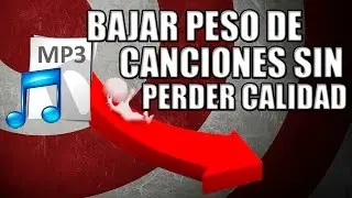 Bajar Peso de Canciones sin Perder Calidad