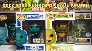 SDCC 2020 Funko Pop Haul Review (Part 1)