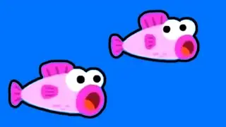 Scared Fish - Jaws REMIX | 4K Green Screen