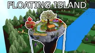 Realistic Floating Island in Build A Boat For Treasure