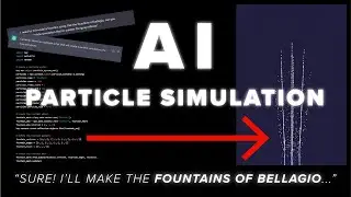 Chat GPT codes a unique Particle Simulation 