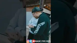 ДИМА ЕВТУШЕНКО ПОКАЗЫВАЕТ ФОКУСЫ С КАРТАМИ ЕГОРУ КРИДУ #shorts #tiktok #m5 #бустер #фокус #magic #м5