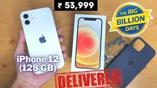 iPhone 12 - Flipkart Big Billion Day Sale Unit | iPhone 12 Unboxing | A14 Bionic |  iPhone 12 White