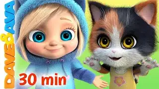 😁 Ring Around The Rosie and More Nursery Rhymes & Baby Songs | Kids Songs by Dave and Ava 😁