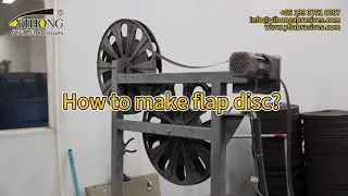 How to make flap disc?🧐  Let's take a look !#flapdisc #automaticmachine