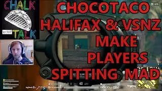ChocoTaco, Halifax & vsnz Make Players Spitting Mad (PlayerUnknown's Battlegrounds)