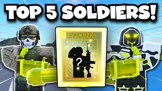 Top 5 Best Soldiers In Military Tycoon Roblox!