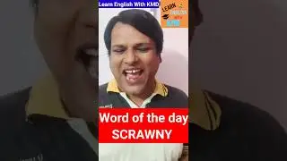 Learn English With KMD.What does scrawny mean?#english .Happy Eed.