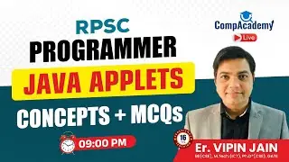 Java Applets | RPSC Programmer 2024 I RPSC Programmer Classes | Test Series | ACP | CompAcademy