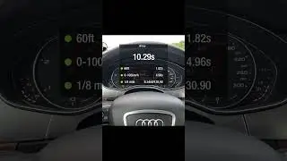 Чип Тюнинг Stage-1 Audi A7 3.0TDI 2011- Разгон #обзоравто