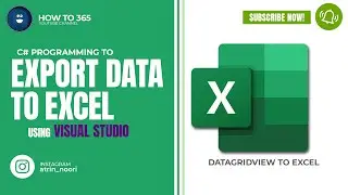 Export Data to Excel File | C# | WinForms