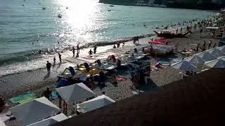 Новомихайловский 24.07.2023.Море штормит.