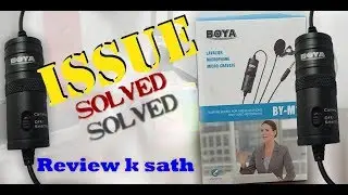 Boya BY M1 Microphone full review, How to use external Mic?